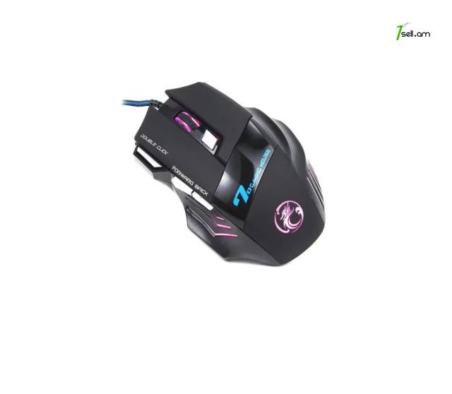 Խաղային մկնիկ Zelotes 7200 DPI 7 Button LED Optical USB super Հզոր мышка