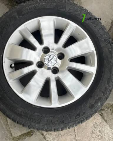 Անվահեծեր GGG. Tida R15 4հատ 4x100