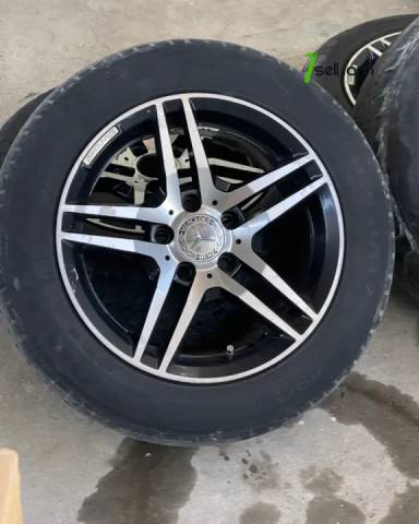 GGG. AMG R16 Անիվներ անվահեծերով, համասեզոնային անվադողեր, 215/55 R16