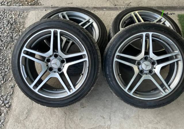 GGG. AMG R18 4 հատ Անիվներ անվահեծերով, համասեզոնային անվադողեր, 245/45 R18