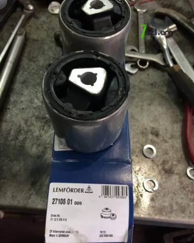 BMW E60 դիմացի ռագատկի բուշ, տուլկի, LEMFORDER
