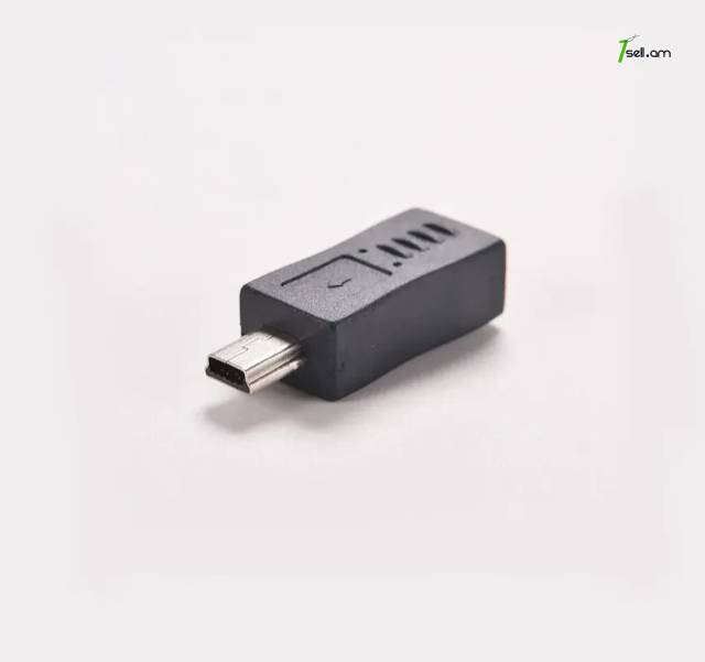 Micro USB to mini USB Adapter նաև ՀԴՄ LAN -ի համար ԱԴԱՊՏԵՐ АДАПТЕР переходник