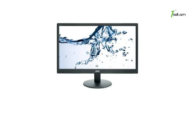Մոնիտոր AOC 22" TFT TN 1x VGA E2270SWN 60 Hz + 12 ամիս երաշխիքով