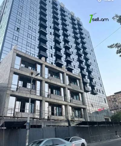 4 սենյականոց բնակարան նորակառույց շենքում Ռոստոմի փողոցում, 118 քմ, նախավերջին հարկ, 2 սանհանգույց