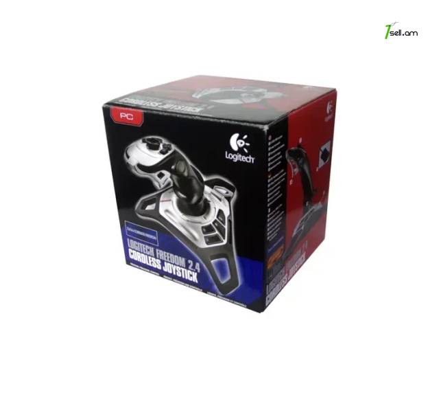 Joystick Logitech Freedom 2.4 PC խաղային Джойстик անլար ջոստիկ jostik simulator flight simulator