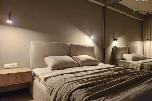 2 սենյականոց բնակարան նորակառույց շենքում Ալեք Մանուկյանի փողոցում, 49 ք.մ., բարձր առաստաղներ