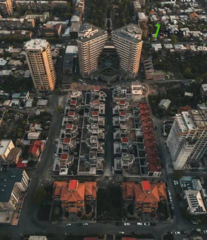 2 սենյականոց բնակարան նորակառույց շենքում Նաիրի Զարյան փողոցում, 65 ք.մ., բարձր առաստաղներ