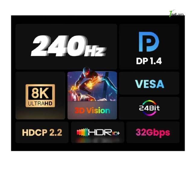 UGREEN Displayport 5m մալուխ 8K DP1.4 4K144Hz Xiaomi TV Box-ի համակարգչի նոութբուքի մոնիտոր Video Game DP