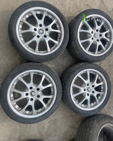 GGG. BMW R17 4հատ անվահեծ 2 հատ Համասեզոնային անվադողեր, 225/45 R17