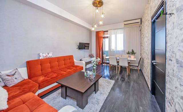 3 սենյականոց բնակարան նորակառույց շենքում Սասնա Ծռերի փողոցում, 67 ք.մ., բարձր առաստաղներ