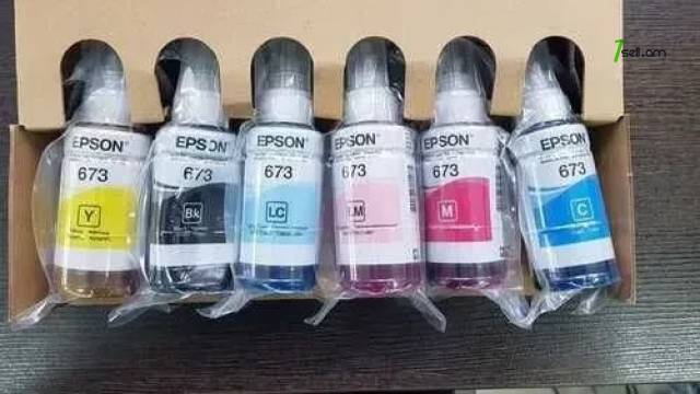 Ink Оригинальные чернила картридж EPSON 673 L805 L1800 Օրիգինալ black color Картридж Чернила թանաք ներկ