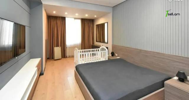 3 սենյականոց բնակարան նորակառույց շենքում Կոմիտասի պողոտայում, 106 ք.մ., նախավերջին հարկ