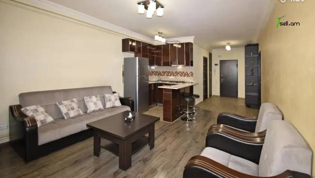 2 սենյականոց բնակարան Սունդուկյան փողոցում, 51 քմ, 6/8 հարկ, եվրովերանորոգված