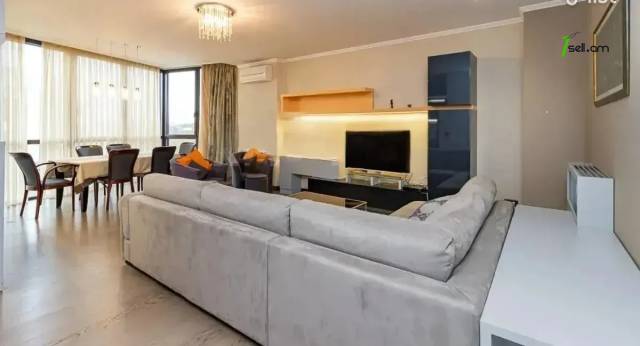 3 սենյականոց բնակարան նորակառույց շենքում Վազգեն Սարգսյանի փողոցում, 120 քմ, 6/10 հարկ