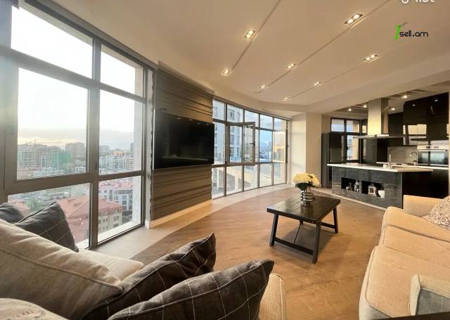 3 սենյականոց բնակարան նորակառույց շենքում Վերին Անտառային փողոցում, 110 քմ, 12/15 հարկ