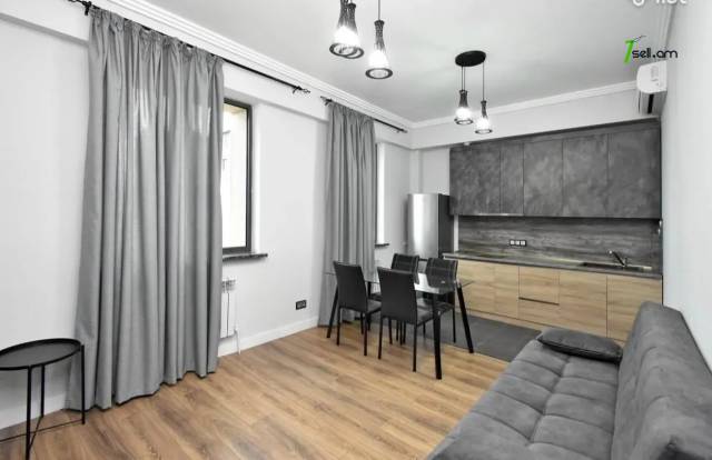 3 սենյականոց բնակարան նորակառույց շենքում Կոմիտասի պողոտայում, 64 քմ, 8/17 հարկ, բարձր առաստաղներ