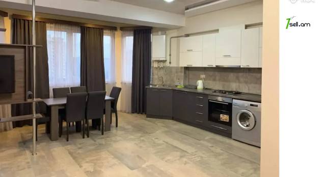 3 սենյականոց բնակարան նորակառույց շենքում Ալեք Մանուկյան փողոցում, 62 ք.մ., 7/11 հարկ