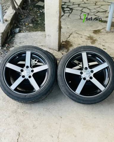 GGG. Vossen R17 5x114.3 4հատ Անիվներ անվահեծերով, համասեզոնային անվադողեր, 215/45 R17