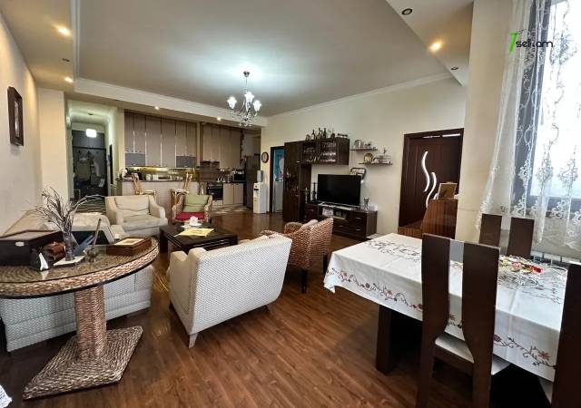 3 սենյականոց բնակարան նորակառույց շենքում Քեռու փողոցում, 110 քմ, 17/19 հարկ, 2 սանհանգույց