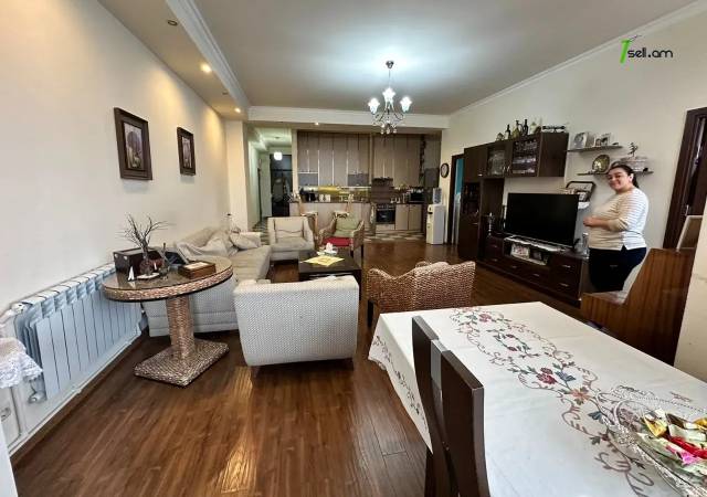 3 սենյականոց բնակարան նորակառույց շենքում Քեռու փողոցում, 110 քմ, 17/19 հարկ, 2 սանհանգույց