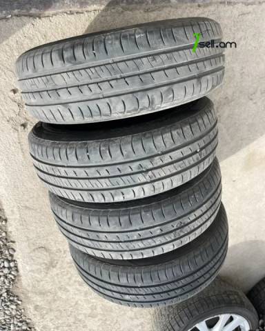 GGG. Khumo 4հատ 95% Ամառային անվադողեր, 185/65 R15