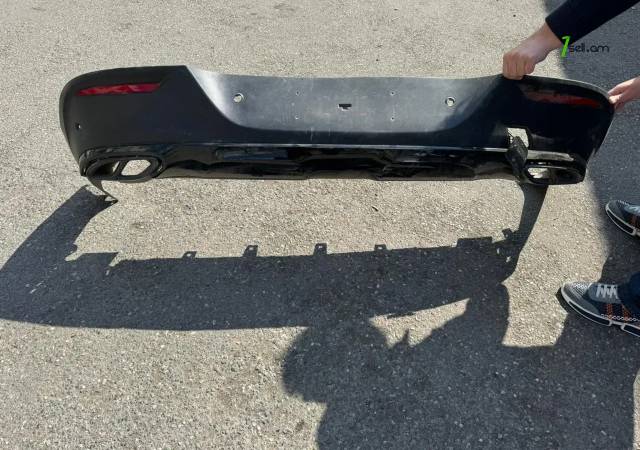 Mercedes Benz GLE Coupe C292 4.3 AMG հետևի շթի տակի նասադկա
