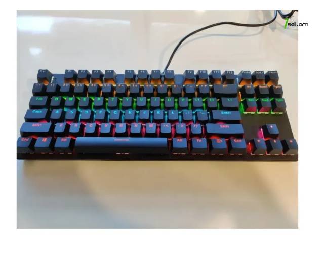 Խաղային RGB ստեղնաշար Клавиатура механическая игровая с подсветкой Leaven K550 keyboard