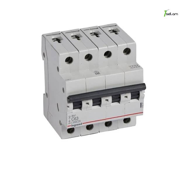 LEGRAND RX3 4P C63A ավտոմատ անջատիչ