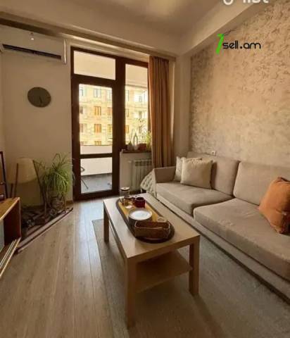 2 սենյականոց բնակարան նորակառույց շենքում Ադոնցի փողոցում, 45 քմ, 7/9 հարկ, բարձր առաստաղներ