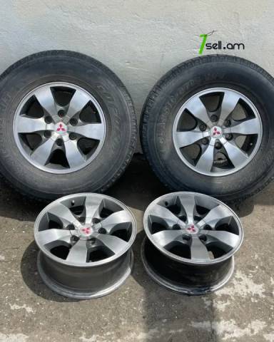 GGG.R16 6ծակ Mitshubishi Անիվներ անվահեծերով անվադողեր, 265/70 R16