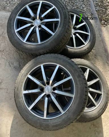 GGG.R15 4x100 4հատ անվահեծ opel, tida, lada