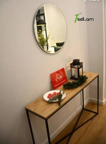 2 սենյականոց բնակարան նորակառույց շենքում Մաշտոցի պողոտայում, 47 ք.մ., բարձր առաստաղներ