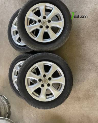 GGG.R16 4հատ 50-60% Անիվներ անվահեծերով, համասեզոնային անվադողեր, 215/60 R16