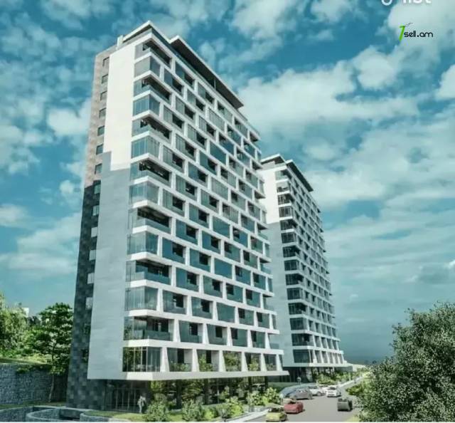 2 սենյականոց բնակարան նորակառույց շենքում Կարապետ Ուլնեցու փողոցում, 60 ք.մ., 5/16 հարկ