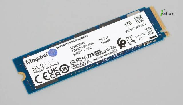 Կոշտ սկավառակ SSD Kingston 1 ТБ, M.2 2280, PCI Express 4.0 x4 (NVMe), 3500/2100 МБайт/с ՆՈՐ + ԵՐԱՇԽԻՔ