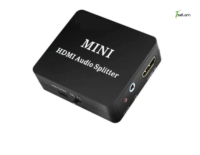 HDMI Audio Splitter Adapter HDMI to HDMI and Optical TOSLINK SPDIF Analog Audio Spliter փոխարկիչ адаптер