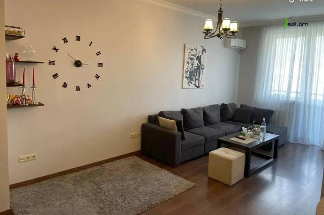 2 սենյականոց բնակարան նորակառույց շենքում Նաիրի Զարյան փողոցում, 75 քմ, 9/16 հարկ, 2 սանհանգույց