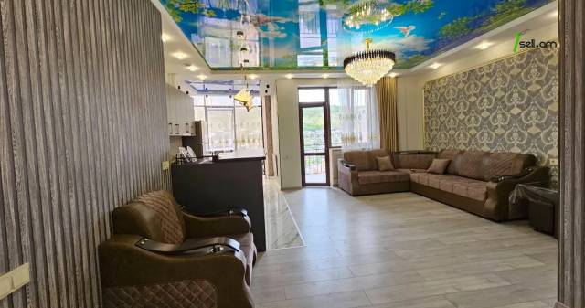 3 սենյականոց բնակարան նորակառույց շենքում Վարդանանց փողոցում, 100 քմ, նախավերջին հարկ, 2 սանհանգույց