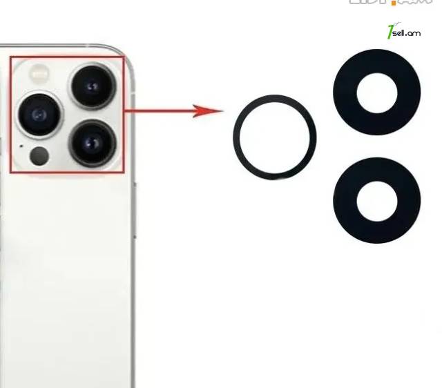 Apple iPhone 13 Pro Տեսախցիկի Ապակի