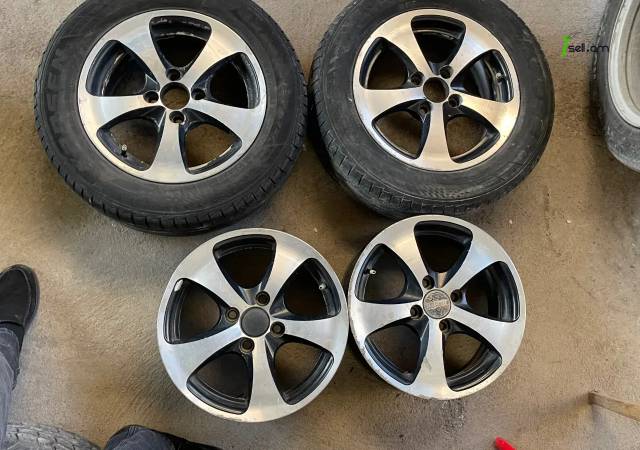 GGG.R14 4հատ 4x100 opel, lada անվահեծ