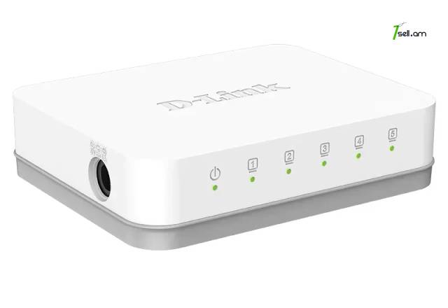 5 port Gigabit Ցանցային սարքեր Սվիչ D-Link DGS-1005A Switch անջատիչ dlink