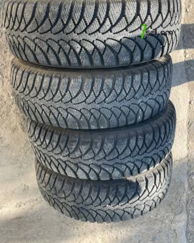 Tunga 4հատ 95% Անիվներ անվահեծերով, ձմեռային անվադողեր, 185/65 R14