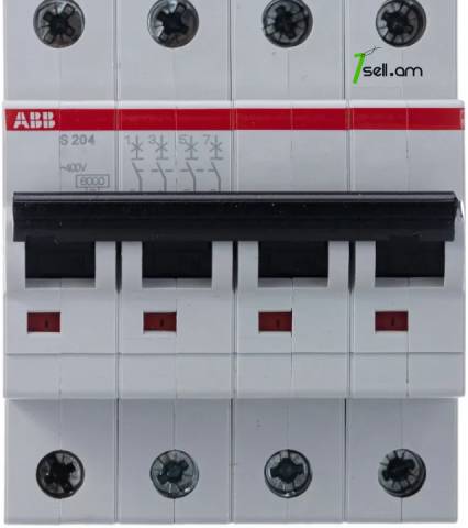 ABB S204-C100 ավտոմատ անջատիչ