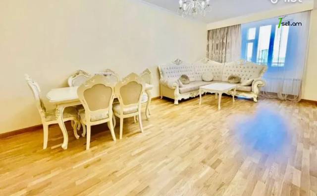 4 սենյականոց բնակարան նորակառույց շենքում Սևակի փողոցում, 125 ք.մ., 2 սանհանգույց, բարձր առաստաղներ