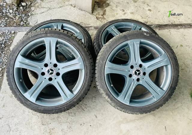 GGG.R18 4հատ 5x112 Լեն ու նեղ Անիվներ անվահեծերով, ձմեռային անվադողեր, 265/35 R18 245/40 R18 80-90%