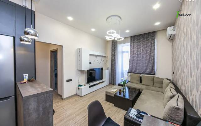 2 սենյականոց բնակարան նորակառույց շենքում Արգիշտի փողոցում, 53 քմ, նախավերջին հարկ, բարձր առաստաղներ