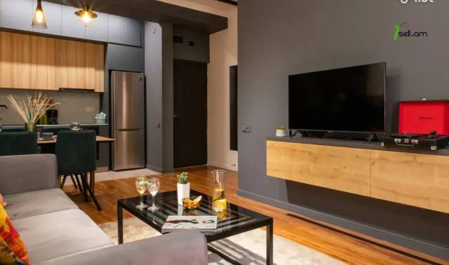 2 սենյականոց բնակարան նորակառույց շենքում Ադոնցի փողոցում, 43 քմ, 5/9 հարկ, բարձր առաստաղներ