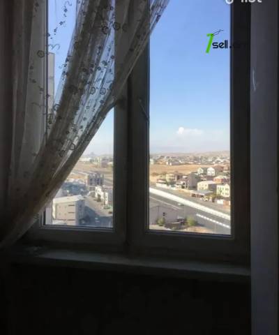 2 սենյականոց բնակարան, Նորաշեն թաղամաս, 62 ք.մ., նախավերջին հարկ, մասնակի վերանորոգում