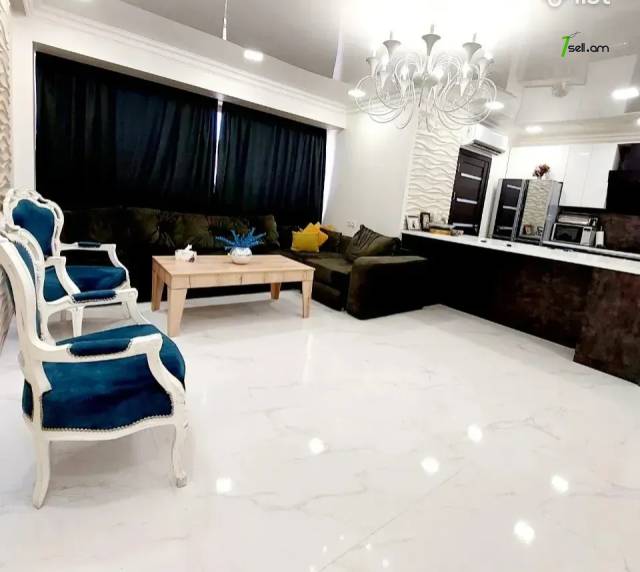 4 սենյականոց բնակարան Գուսան Շերամի փողոցում, 90 ք.մ., 2 սանհանգույց, դիզայներական ոճով վերանորոգված