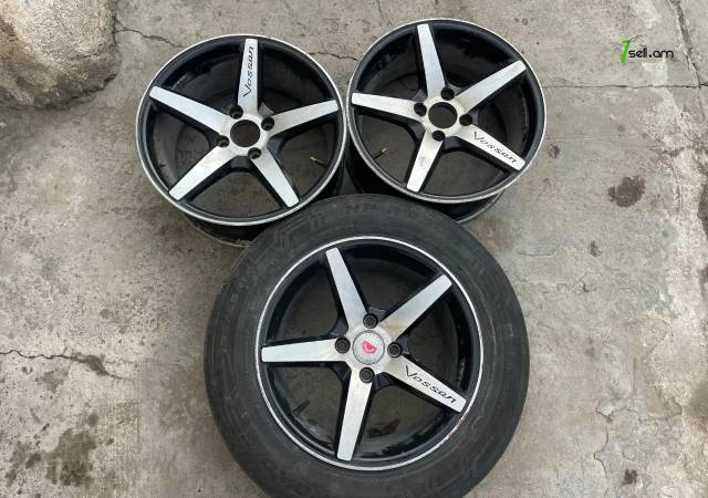 GGG. Vossen R15 1 հատ 4x100 անվահեծ հատով